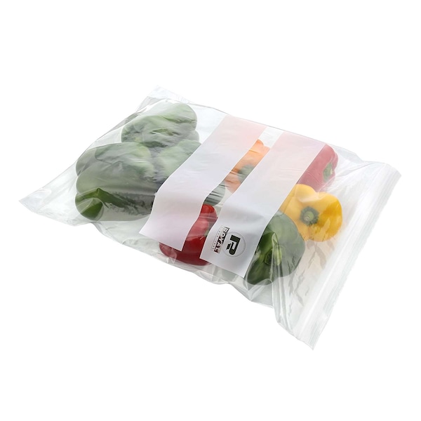 Amercareroyal Royal 13"x15.63" Two gal. Double Zipper Bag, PK100 ZBG1315 - main